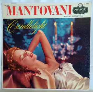 Mantovani Orchestra Candlelight 1954 London Mono LP Beautiful Sexy Cheesecake UK - Picture 1 of 3