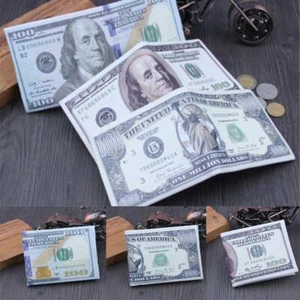 Men US Dollar Wallet Purse Change Organizer Card Coin Currency Notes Wallet LC - Picture 1 of 15