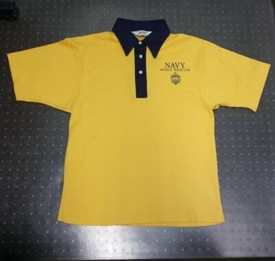 Vintage 1980s United States Naval Academy Sports Medicine Orthopedics Polo Shirt - Image 1 of 4