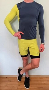 Gore set maglietta da corsa + pantaloni da corsa 2 in 1 R7 pantaloncini running shirt + short taglia M - Foto 1 di 6