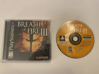 Breath of Fire III, 3 (Sony PlayStation 1, PS1) - Completo CIB Auténtico Probado! Foto 1 de 4