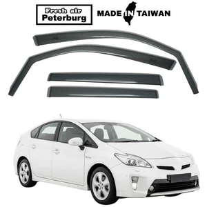 for TOYOTA PRIUS 1.8 2009-2015 IN-CHANNEL RAIN GUARDS WIND DEFLECTOR 4PCS - Picture 1 of 9