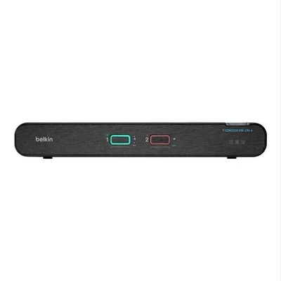 Universal 2nd Gen Secure KVM Switch, 2-Port Dual Head w/CAC - Image 1 of 4