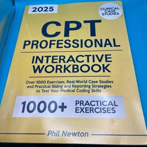 CPT 2025 Professional Edition Interactive Workbook Phil Newton - Bild 1 von 6