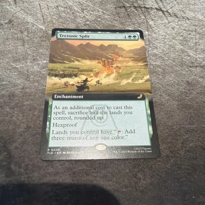 Tectonic Split 208 Extended- MtG Avatar: The Last Airbender: Eternal-Legal NM - Image 1 of 2