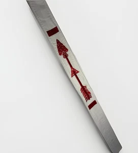 BSA Order of the Arrow Vigil Sash White Red Embroidered Arrow Length 60" AS-267 - Picture 1 of 12