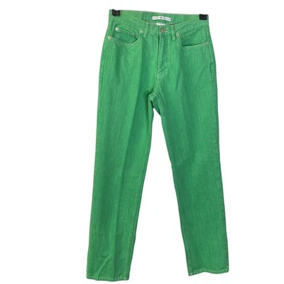 Tommy Hilfiger Verde Pierna Recta Mujer JEANS Talla 6 Nuevo Con Etiquetas Foto 1 de 4