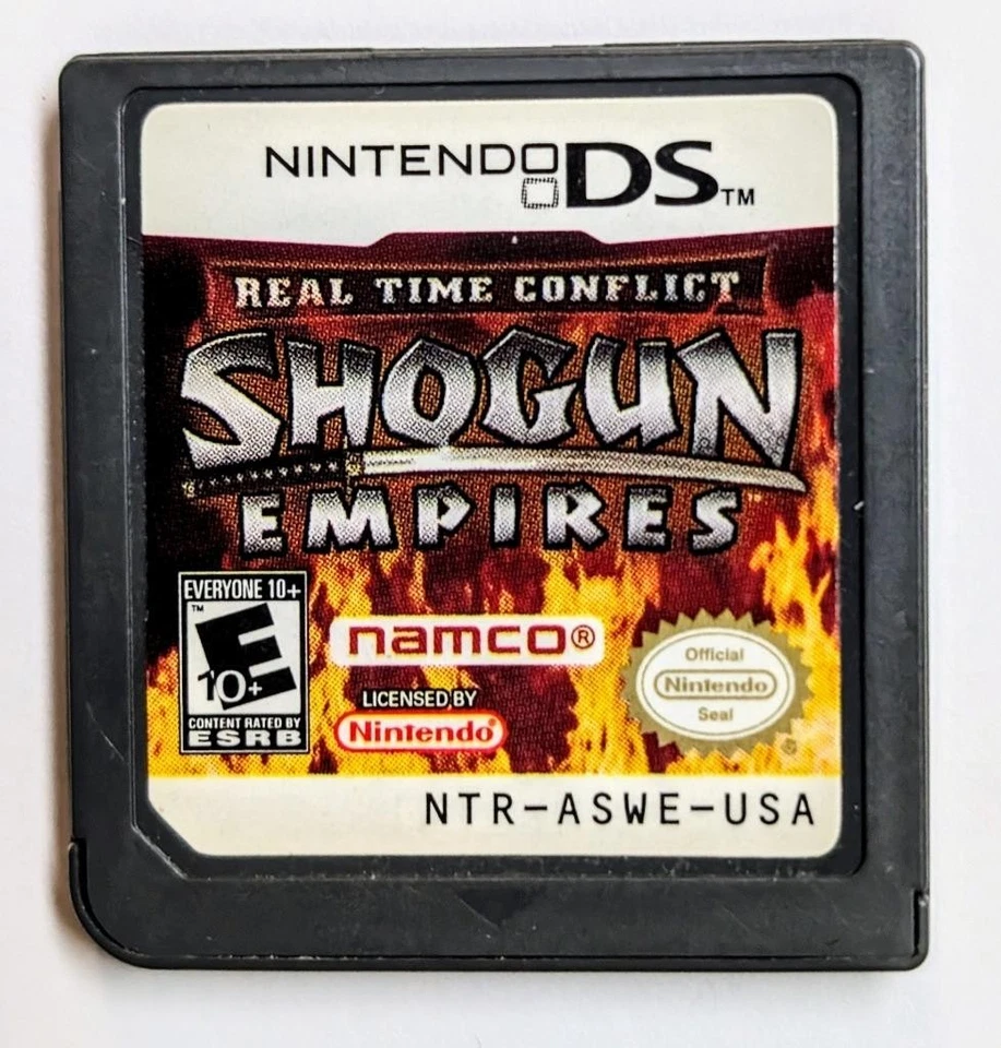 REAL TIME CONFLIT: SHOGUN EMPIRES JOGO NINTENDO DS 3DS 2DS LITE DSI XL - Imagem 1 de 1