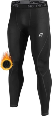 Pantaloni Termici Uomo, Calzamaglia Termica Biancheria Intima Traspirante Asciug - Immagine 1 di 4