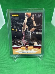 Dwyane Wade 2009 Panini prueba de artista #190/199 - Imagen 1 de 2
