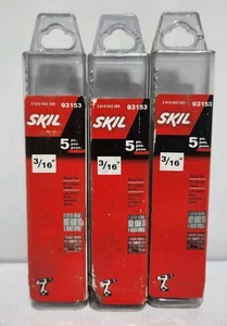 3 cajas de brocas de mampostería Skil 3/16" x 4" (5 brocas/caja - 15 en total) # 93153 - Imagen 1 de 3