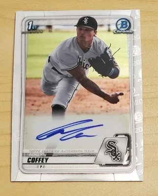 2020 Bowman Draft - Chrome Draft Picks Autographs Adisyn Coffey #CDA-AC (AU, RC) - Image 1 of 2