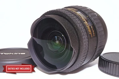 [MINT] Tokina AT-X 10-17mm f/3.5-4.5 DX Fish Eye AF Lens for Nikon From JAPAN - Image 1 of 4