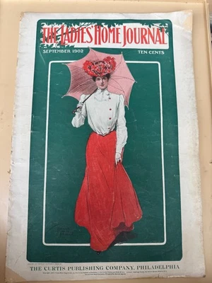 1902 The Ladies' Home Journal Magazine / September / Helen Keller / Antique - Image 1 of 2