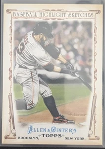 2011 TOPPS ALLEN & GINTER BASEBALL HIGHLIGHT SKETCHES #BHS-8 CODY ROSS GIANTS - Picture 1 of 2