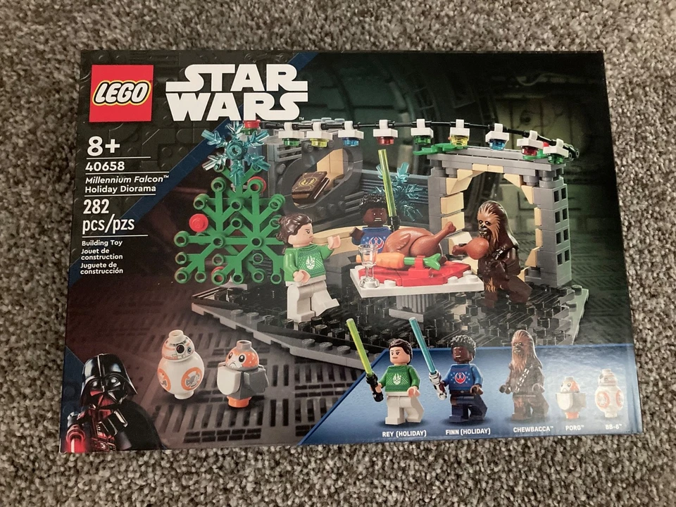 LEGO Star Wars 40658 Millennium Falcon Holiday Diorama RETIRED NSIB - Image 1 of 1