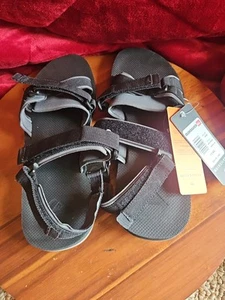 Quicksilver Hydrobound Sandalen schwarz Herren Größe 11 abnehmbare Fersenriemen Pantoletten - Bild 1 von 6