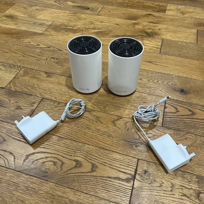 TP-Link Deco XE75 AXE5400 Tri-band Mesh Router  x 2 - Image 1 of 4
