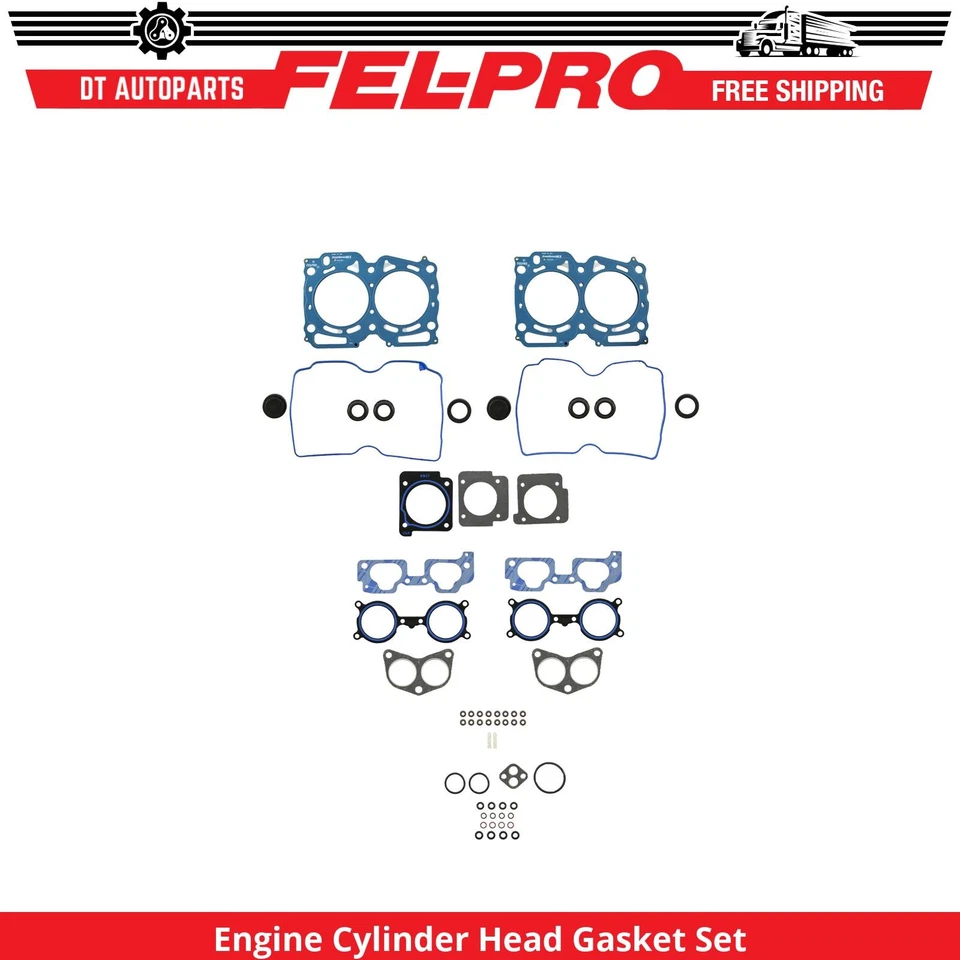 Juego de juntas de culata Fel-Pro para Subaru Forester 2006-2010 2,5 L H4 SOHC Eng Foto 1 de 1