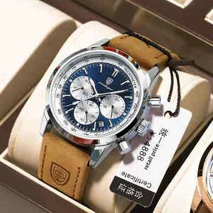 New Swiss Brand Men's Watch Band Multifunctional Wristwatch Live Broadcast - Picture 1 of 28