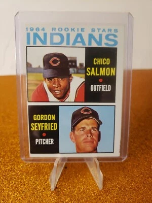 1964 Topps #499 Chico Salmon Gordon Seyfried  - Image 1 of 2
