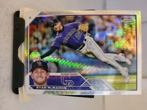 2023 Topps Chrome Ryan McMahon Prism Refractor #70 - Colorado Rockies - Picture 1 of 2