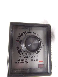 OMRON TATEISI ELECTRONICS TYPE STP-NM SUBMINY 60 SEC. TIMER - Bild 1 von 4