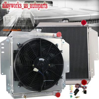 Kits de ventiladores de cubierta de radiador de aluminio para Suzuki Sierra Jimny 1985-95 techo rígido SJ410 Foto 1 de 4