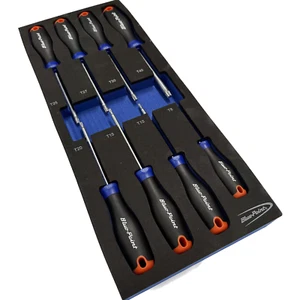 Blue Point Tools EVA Tool Holder Set - 8 pieces Torx Screwdriver Set - Picture 1 of 3