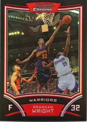 2008-09 Bowman Chrome Brandon Wright 301/499 Refractor #31 - Image 1 of 2