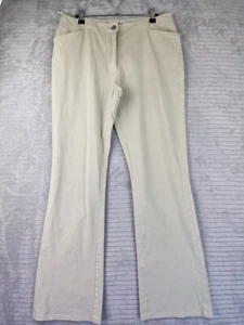 Laura Ashley Womens Pale Sage Boot Cut Trousers Size UK 14 Leg30 - Picture 1 of 16