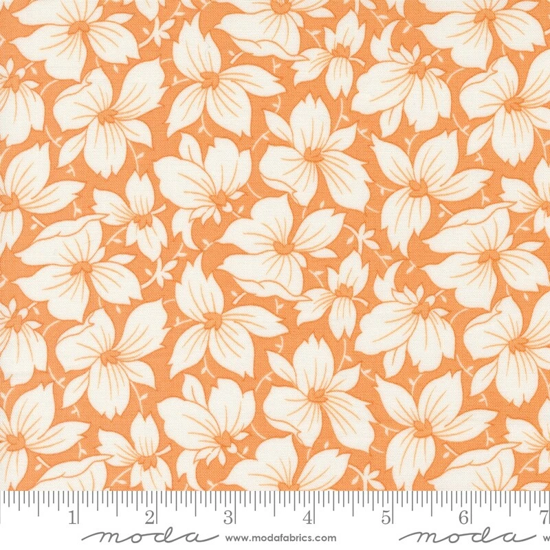 Denim and Daisies Sunday Best Butterscotch by Fig Tree for Moda 1/2 YD 35381 14 - Image 1 of 1