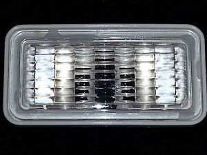 Chevy Buick Chevelle Impala Clear Front Fender Side Marker Light Bulb Lens 1p JY