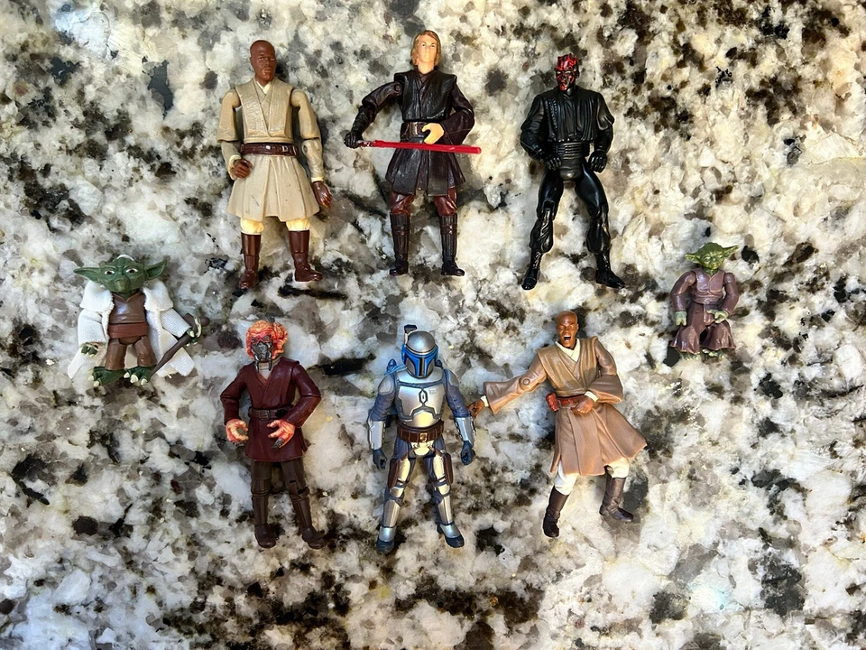 Star Wars Vintage Clone Wars Película Jedi Legacy Figura de Acción Lote Mixto 3.75" Foto 1 de 4
