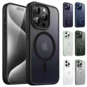 Clear Case Cover MagSafe For iPhone 16 15 14 13 12 Pro Max Protective Phone Magnetic - Picture 1 of 10
