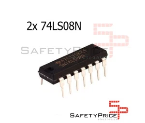 2x 74LS08 = SN74LS08N DIP-14 IC AND REF941 - Imagen 1 de 1
