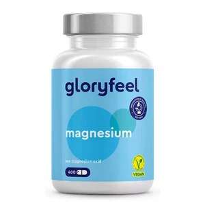 Magnesiumoxid 400 Kapseln - Unterstützt Muskelfunktion* - Elementares Magnesium - Bild 1 von 7