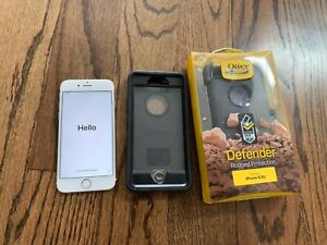 Apple iPhone 6s - GOLD, 64GB with NEW Otterbox Defender Case