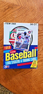 1988 Fleer Baseball Wax Box Pulled From Sealed Case