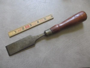 Antik W. William Butcher Stahlguss Erl 11/4" Meißel Pfeil Malteserkreuz Symbol - Bild 1 von 12