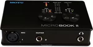 MOTU MicroBook IIc - Enregistrement personnel en studio. Evolved - Photo 1/9