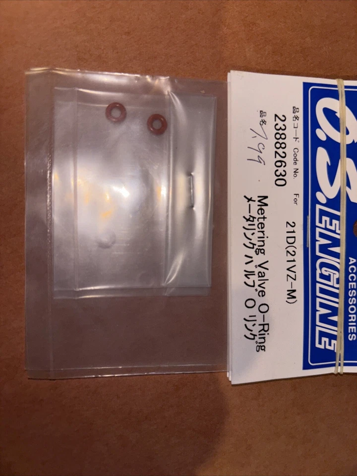 OS CARB METERING VALVE “O" RING ONLY SET 21D (22VZ-M) - Image 1 of 1