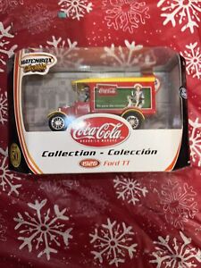 Matchbox Collectibles Coca Cola Coke 1926 Ford TT Delivery Truck 2001 Red Yellow