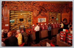 Reno NV ~ Waffenmuseum ~ Harold's Club Casino Schusswaffen ~ um 1950 UNPTD Souvenir Postkarte - Bild 1 von 2