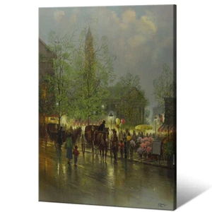 Home Wall Art Poster Print Painting G. Harvey Quincy Market Decor Canvas 16x20 - Picture 1 of 7