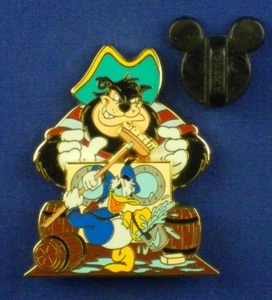 Donald & Pirate Pete Rescue Captain Mickey Event DCL Pin # 13407 - Picture 1 of 4