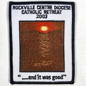 Diocese Of Rockville Centre Catholic Retreat Vintage 2003 Boy Scout BSA Patch - Picture 1 of 3