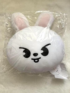 Stray Kids SKZOO Face cushion Lee Know Leebit Official Plush Cushion Soundwave - Picture 1 of 1