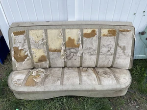 1969-1973 Dodge Monaco Rear Back Seat Chrysler Imperial Fury III Belvedere 300 - Picture 1 of 12