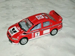 A 1/36th Scale Mitsubishi Lancer Evo 7 Ralliart Tommi Pulkkinen Diecast Toy Car - Picture 1 of 6